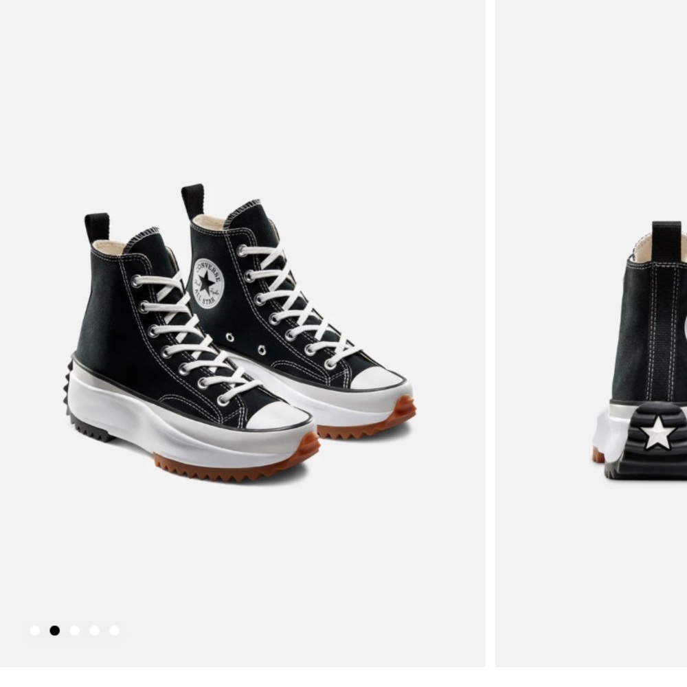 Black Converse - Run Star Hike Hi